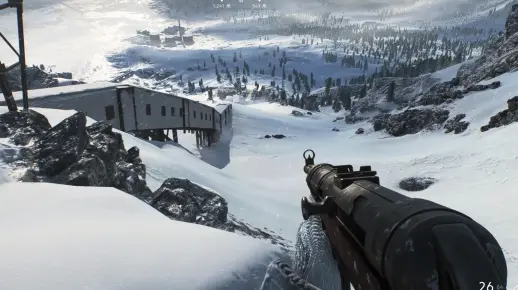 战地5 挪威 北极光 下