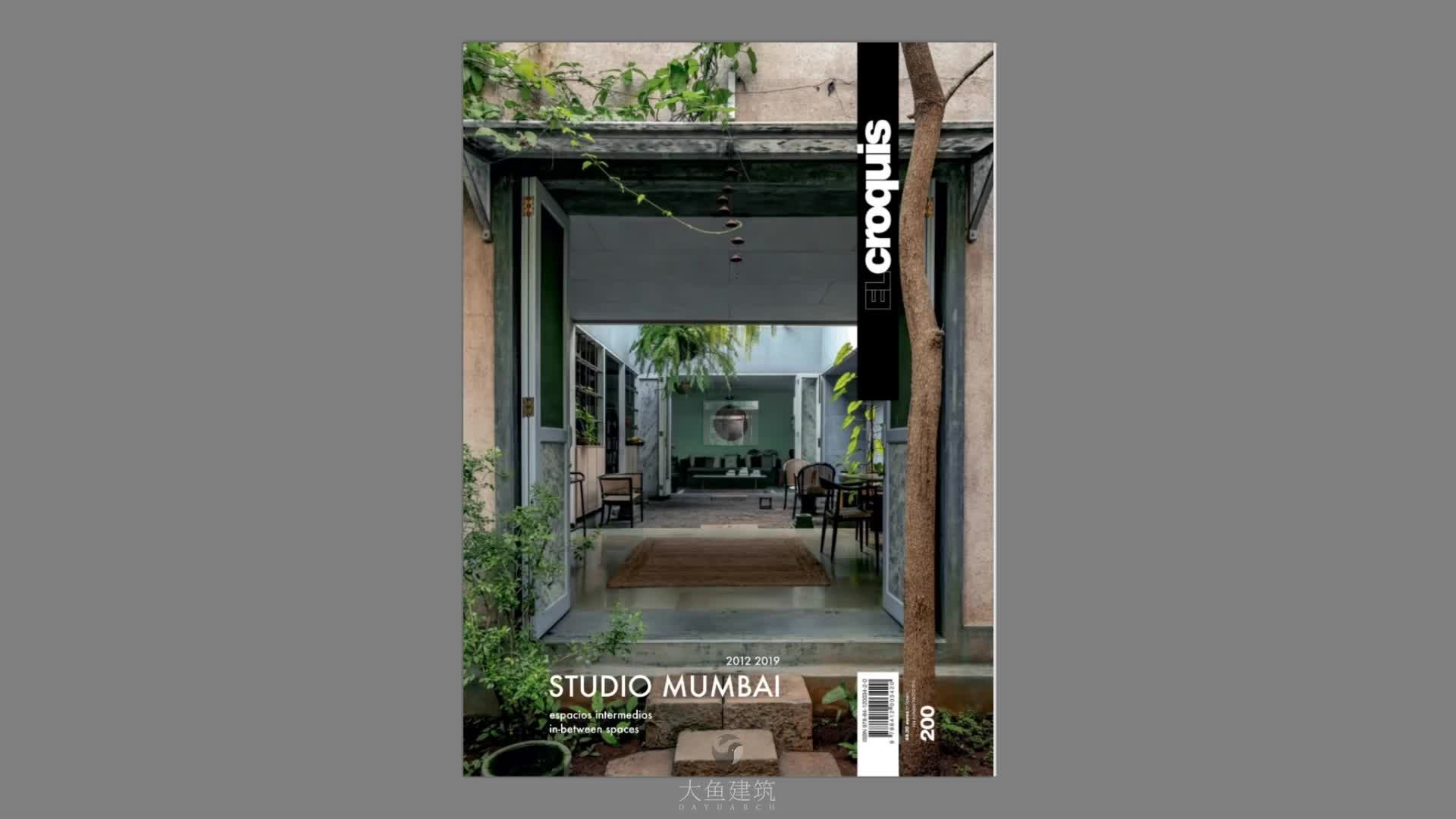 ELcroquis STUDIO MUMBAI 200 2012-2019 - 本