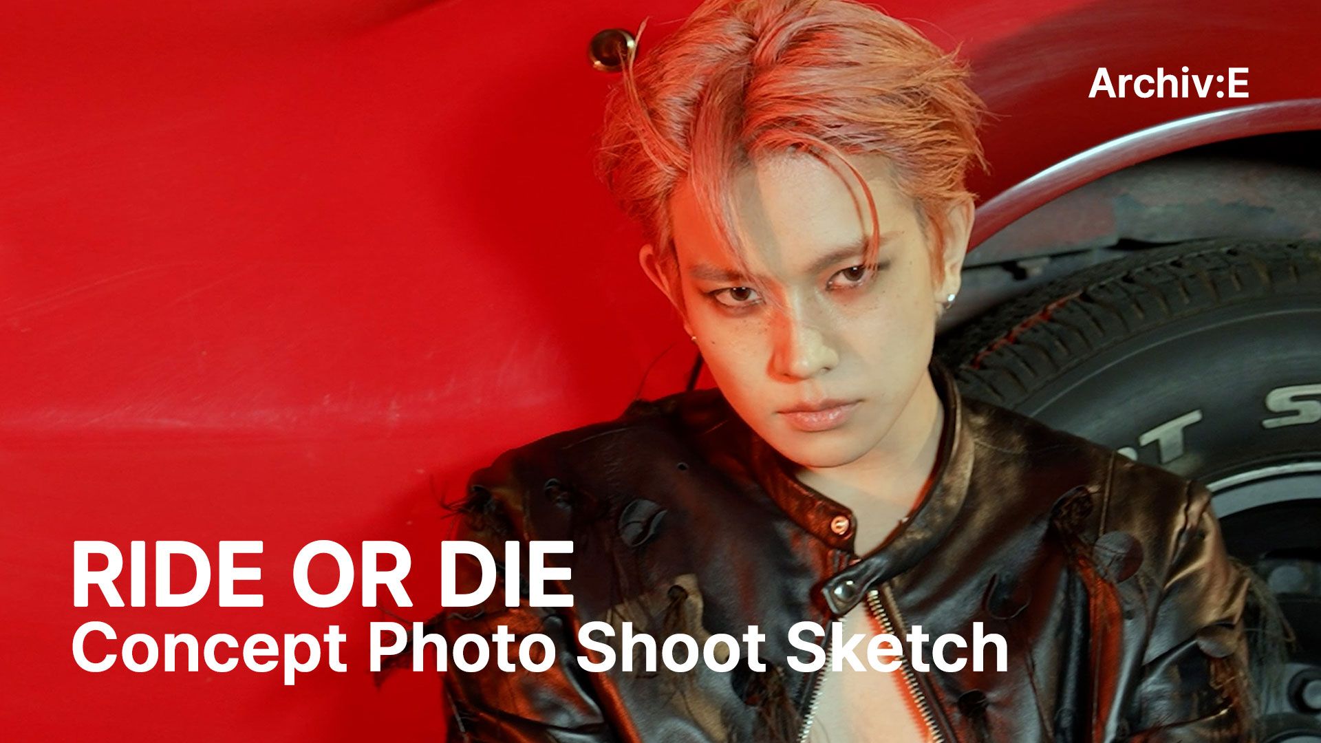 EVAN ‘RIDE OR DIE’ Concept Photo Shoot Sketch | Archiv:E