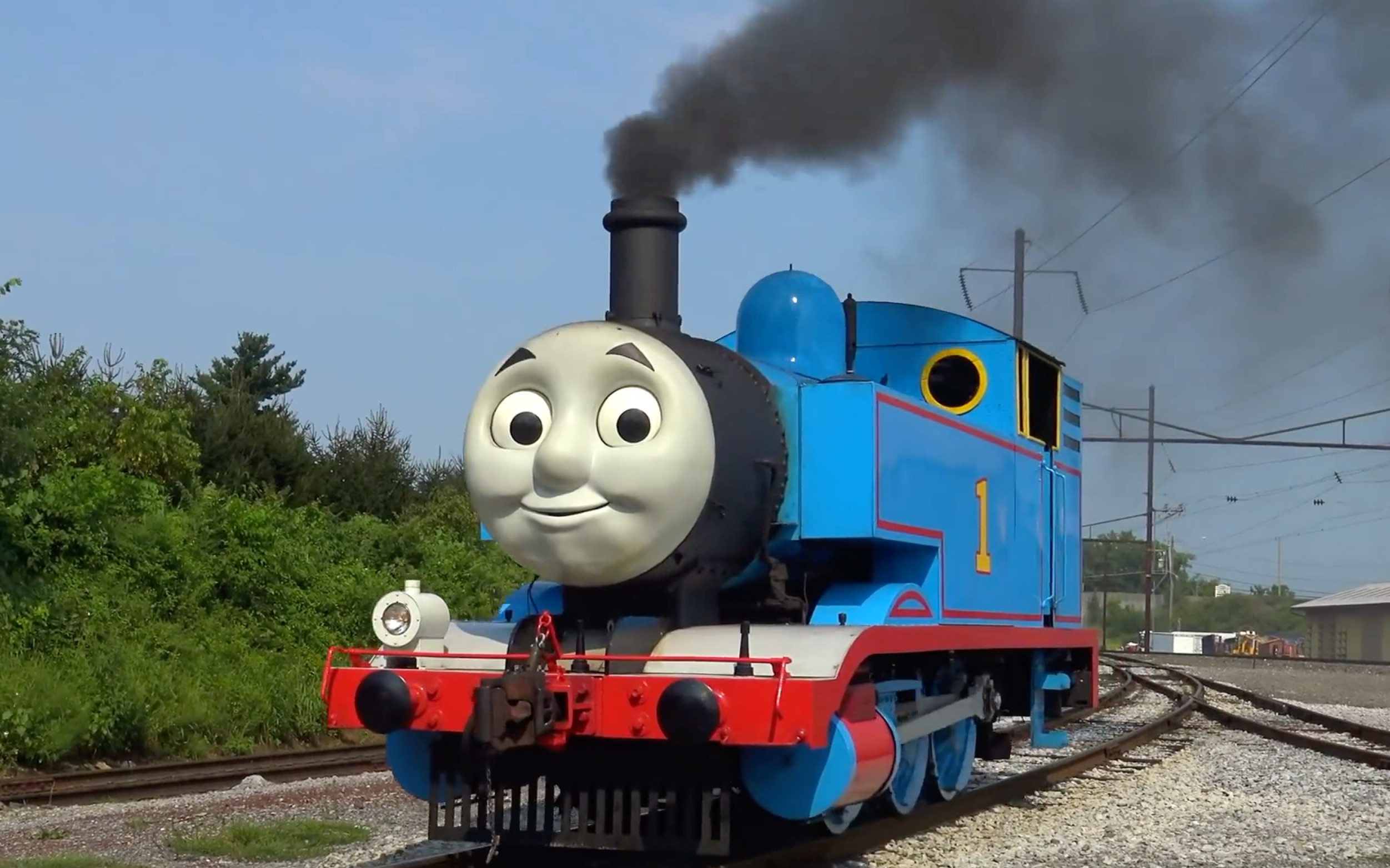 斯特拉斯堡铁路的托马斯小火车