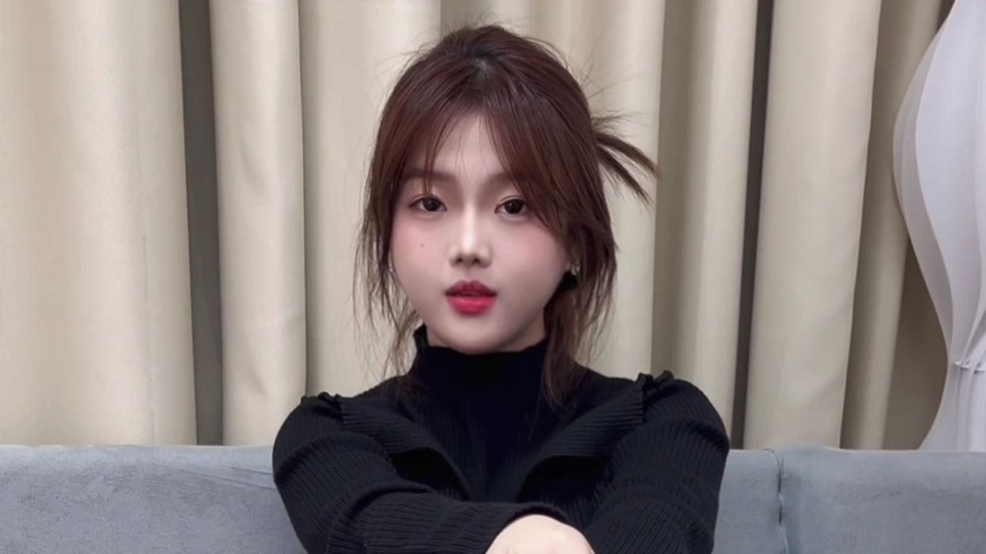 【小众视觉】小薯条黑长裙黑丝高跟搭配课程