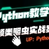 【Python教程】Python视频类爬虫实战案例讲解，新手入门必学项目，手把手带你完成。（本视频中的案例仅作为技术分享