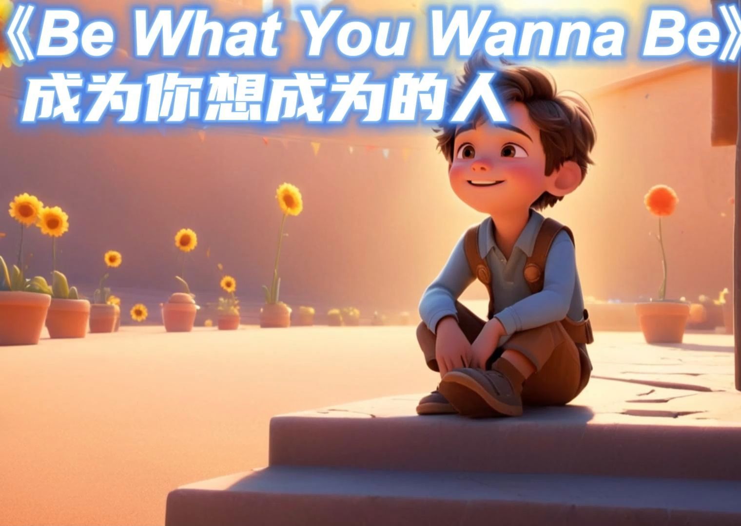 《Be What You Wanna Be》英文歌曲背景视频