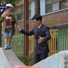 刘在石叔叔带别人家的小孩子玩，真的好温柔啊