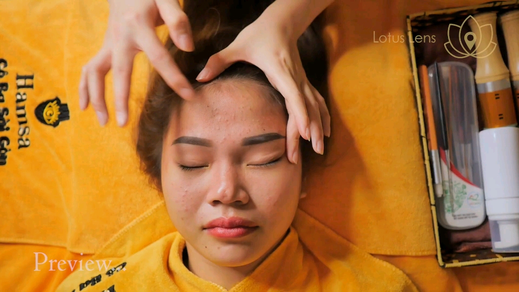 体验越南的眼睛清洁，按摩，眼部massage，好苏糊，看了犯困