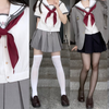 校供感✿鹤取中 jk千鸟格水手服穿搭分享｜仲春二四 jk制服 夏服