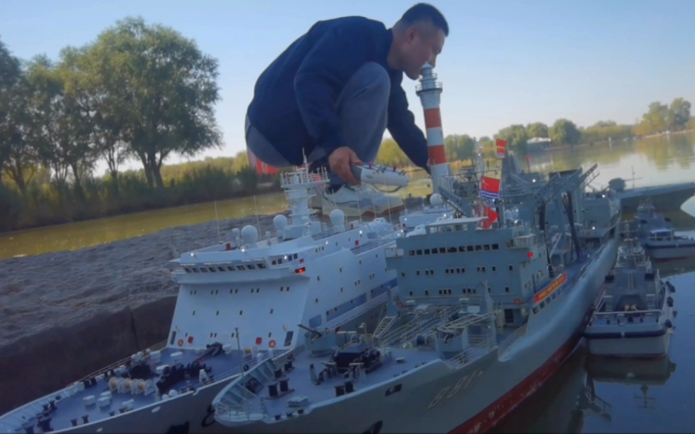 北京新成立了一只模型舰队“北京中心舰队”