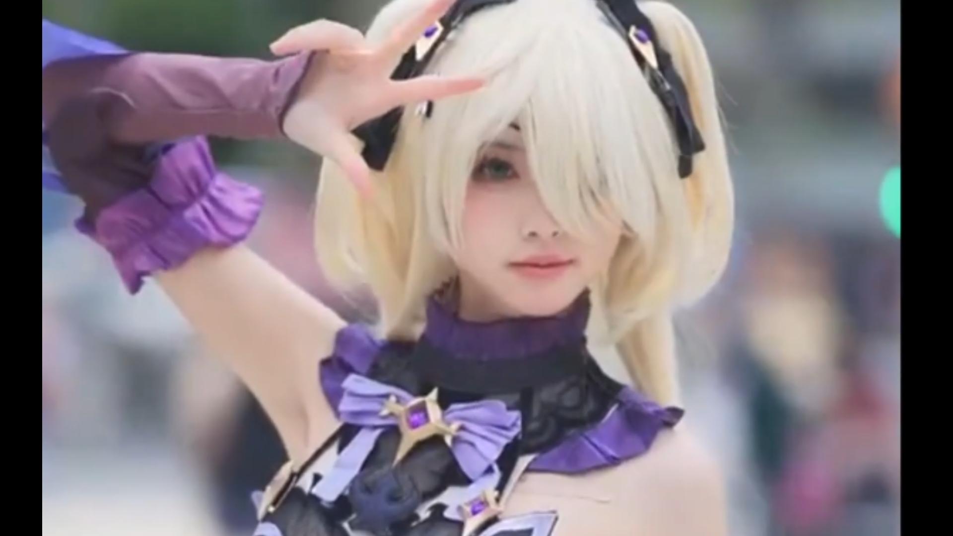 [QCos]Genshin Impact Amy Fischl Cosplay 原神小艾咪菲谢尔Cosplay (2)