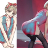 美！AOA草娥 Choa 短裙美女！蓝色妖姬 Mini Skirt 【竖屏】韩国女团热舞混剪