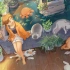 【iPad Pro 绘画-东东】猫猫庭院