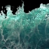 沉浸式全息海浪视频素材 15. 扑面而来的立体三维海浪 带通道 裸眼3d海水 展厅展馆门头视频设计