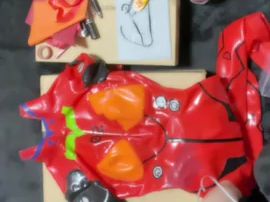 Neon Miss Trimming Akira Gelcoat Battle Suit