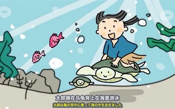 日本民间传说：浦島太郎