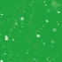 【绿布雪花素材】高清雪花绿布素材呈上