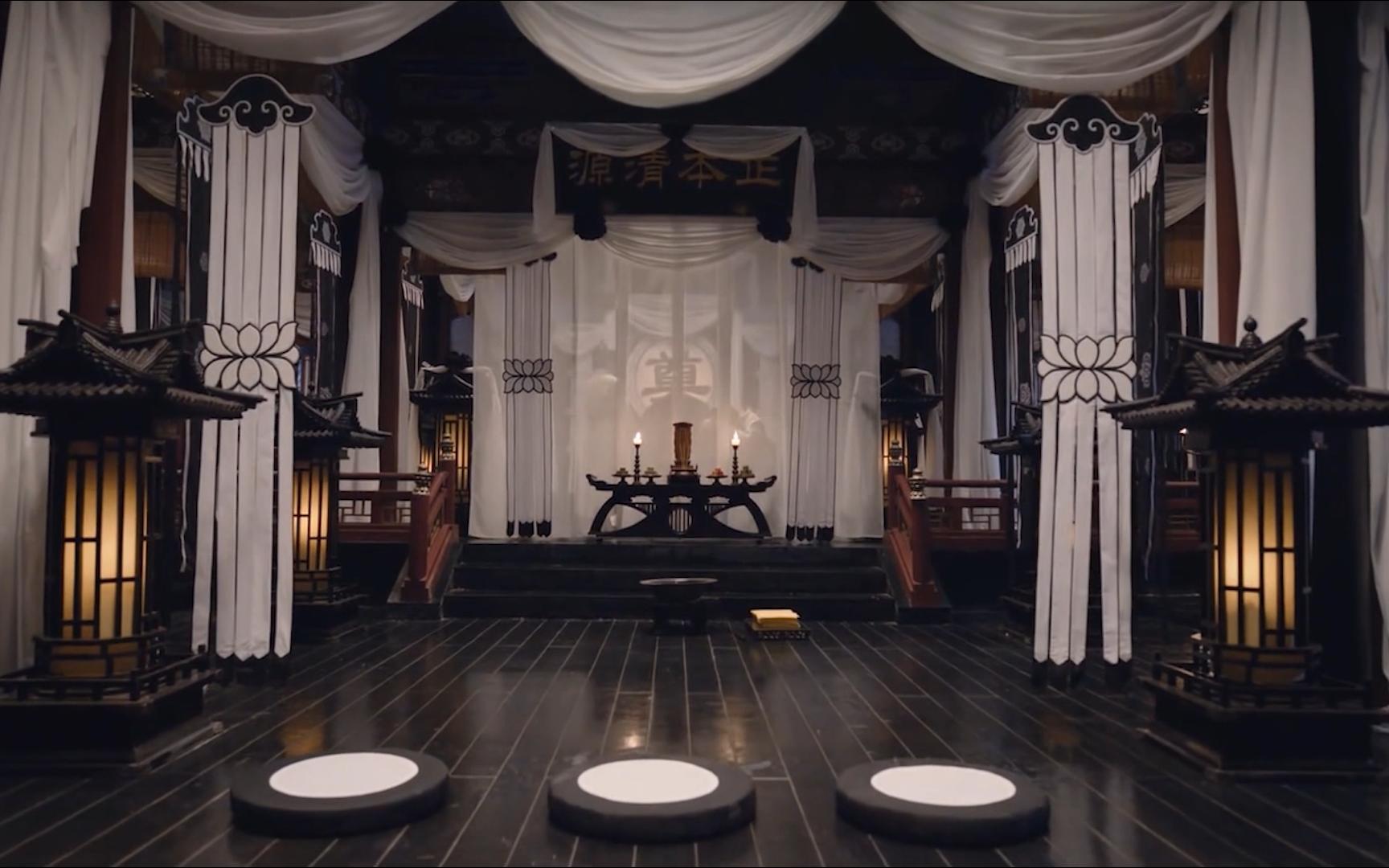 【古风空境】葬礼 灵堂 扶柩 擦拭灵位 上香 坟墓 祭奠