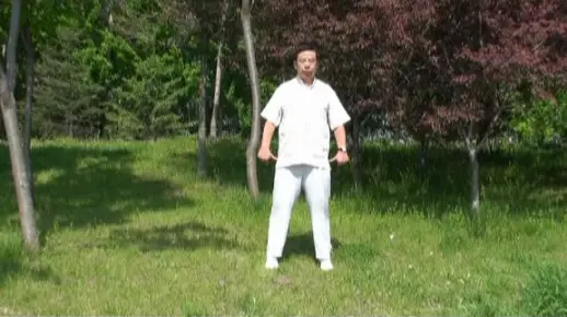 释迦保健功动功第一套功法单人示范