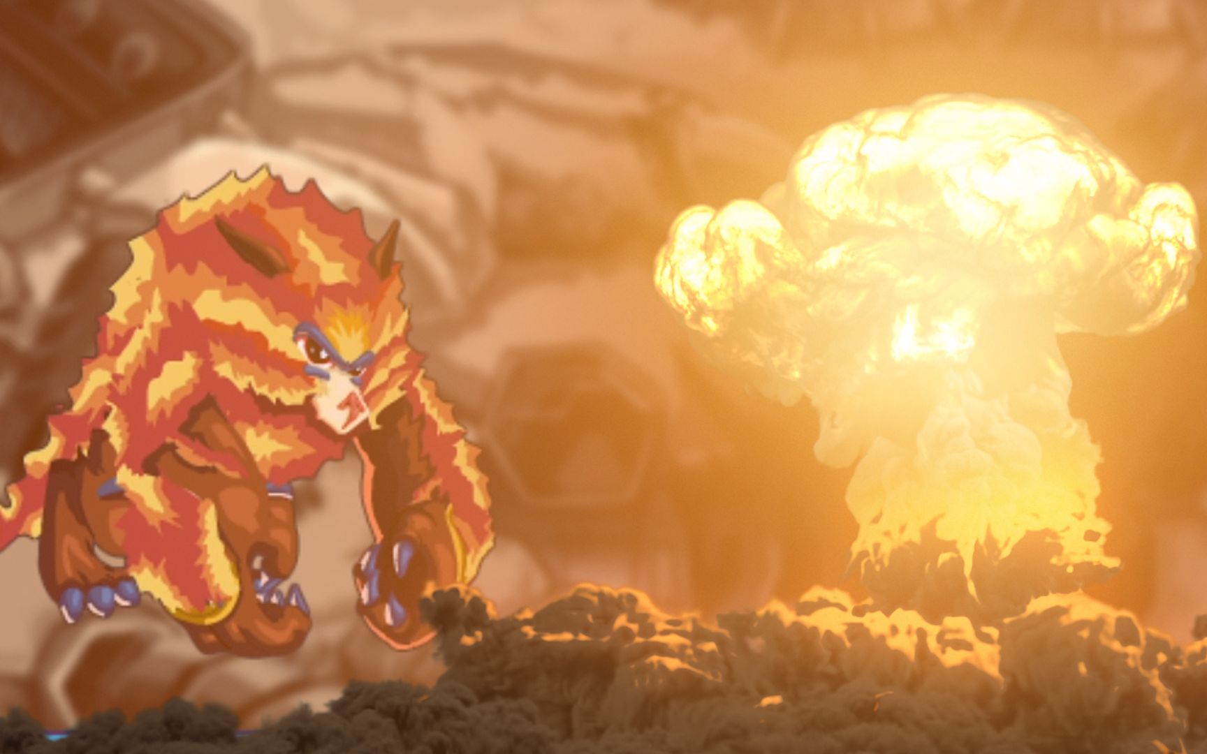 蘑菇怪的时代已经过了，现在是魔焰猩猩！