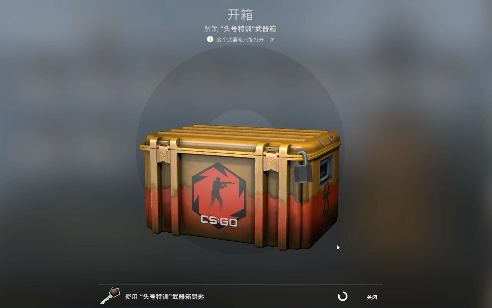 csgo萌新开10个头号特训箱子追梦老姐姐