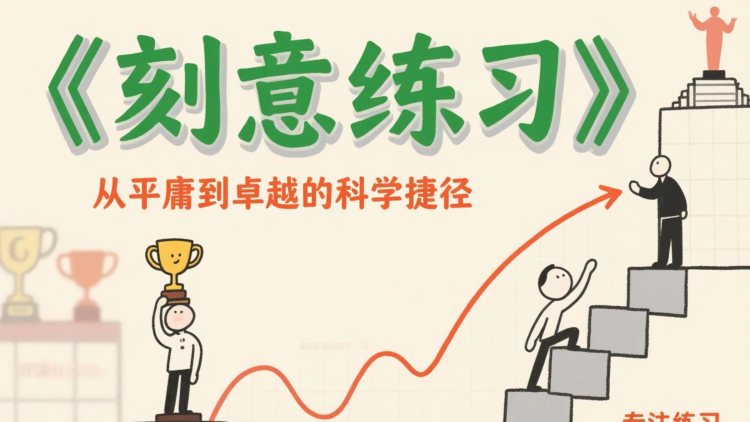 天才不是天生的，而是被'制造'出来的？《刻意练习》揭露99%人不知道的成功密码