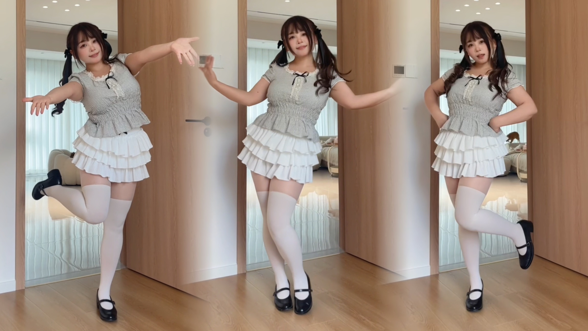 That's how a person jumps the super strongest as well! -͈ ₃ -͈