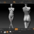 【艺用人体】zbrush女性动作雕刻练习演示