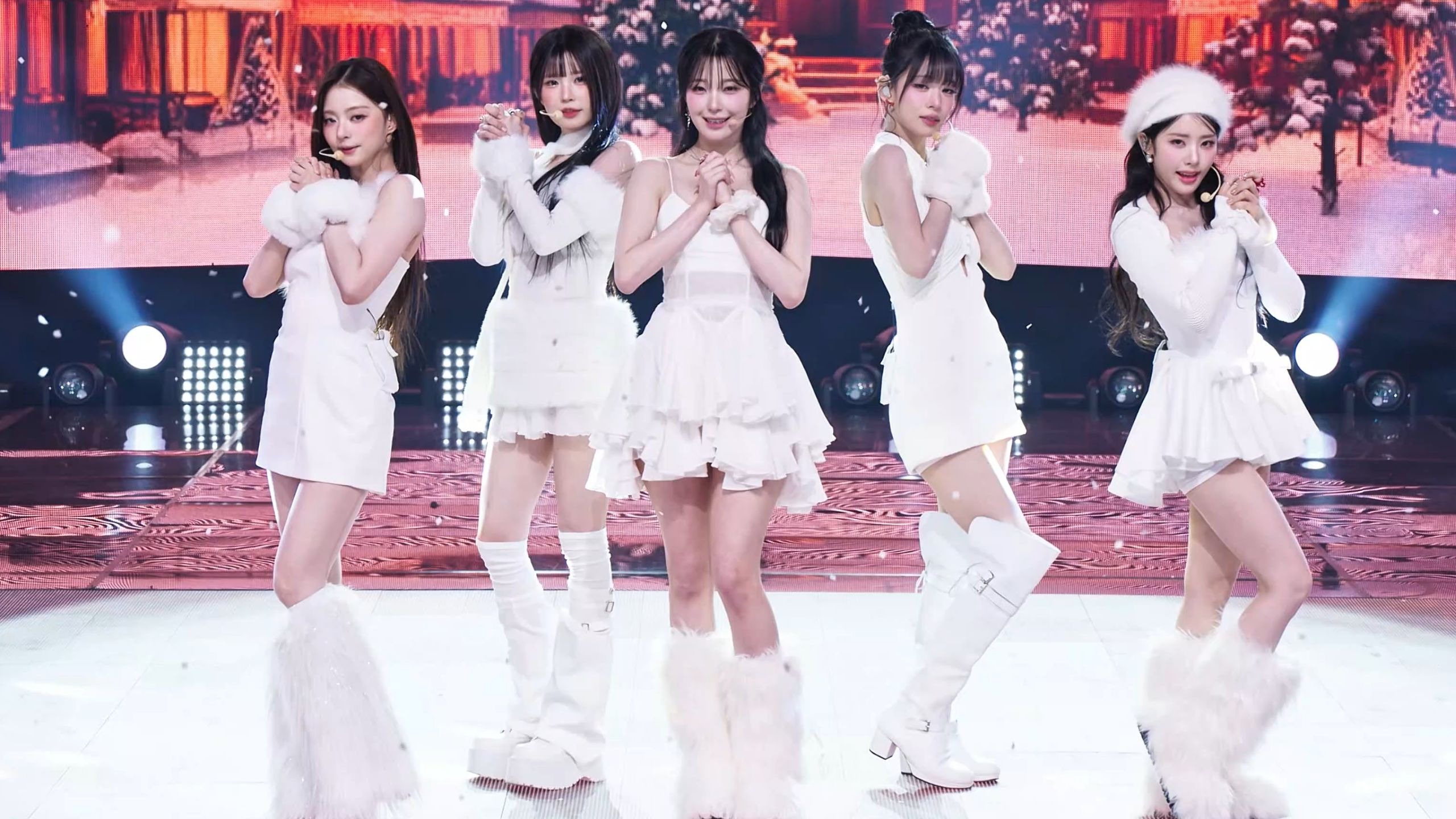 『4K镜面扒舞』fromis_9新曲“白色思念（White Memories）🤍”镜面放大舞台直拍 放大+加亮+音源替换 慢倍速 分段循环 副歌单P 扒舞用