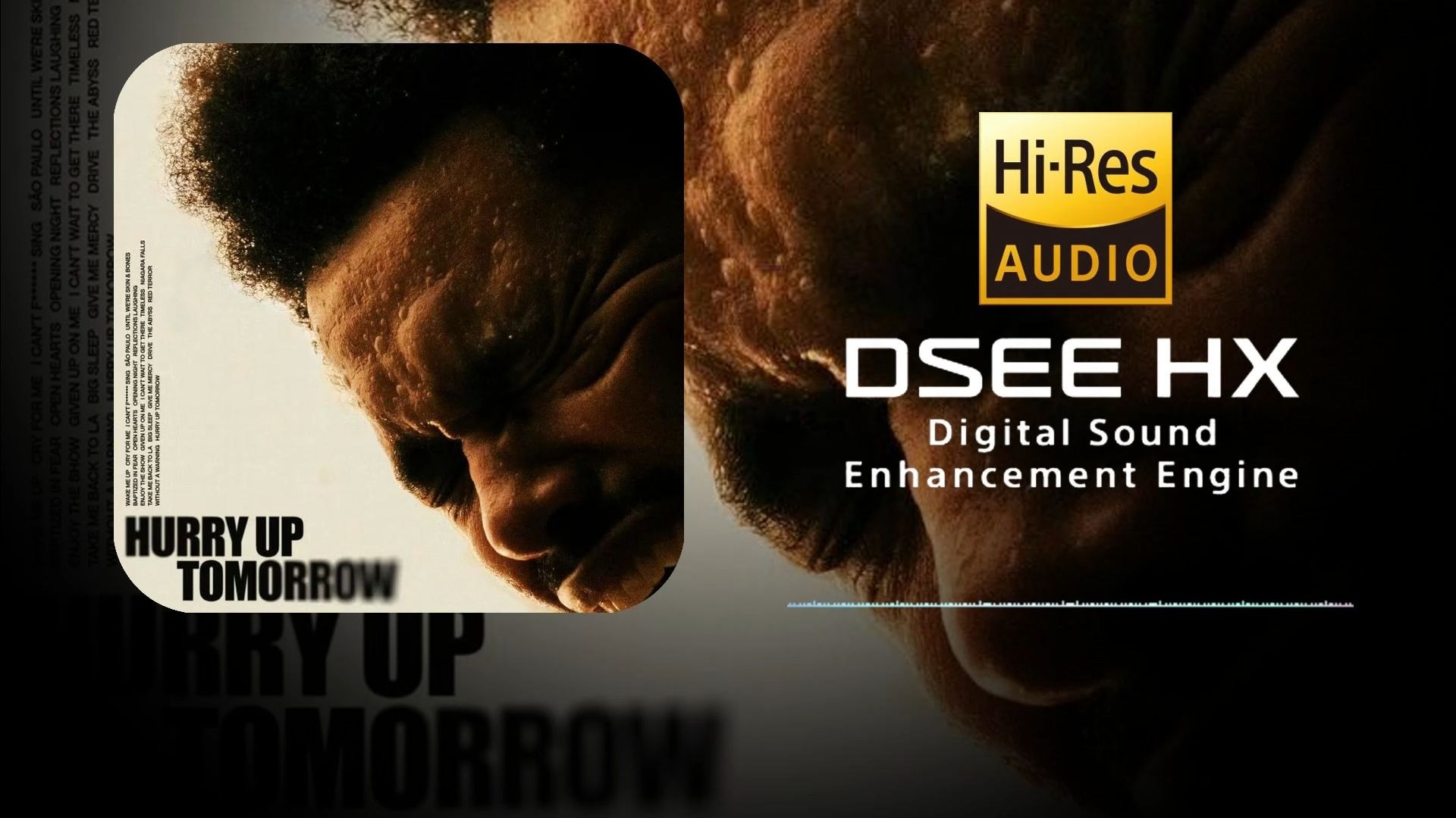 【至臻母带 神级音质】The Weeknd 威肯2025年新专辑-《Hurry Up Tomorrow》索尼DSEE 96000Hz 极致纯享版 耳机食用