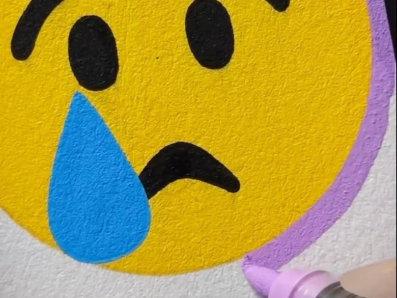 丙烯马克笔涂色— 解压助眠