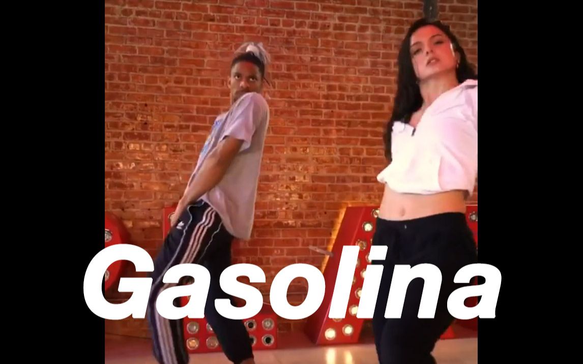 【拉丁遇上街舞】红房子编舞师Dexter Carr与小美女Madison热情演绎Gasolina