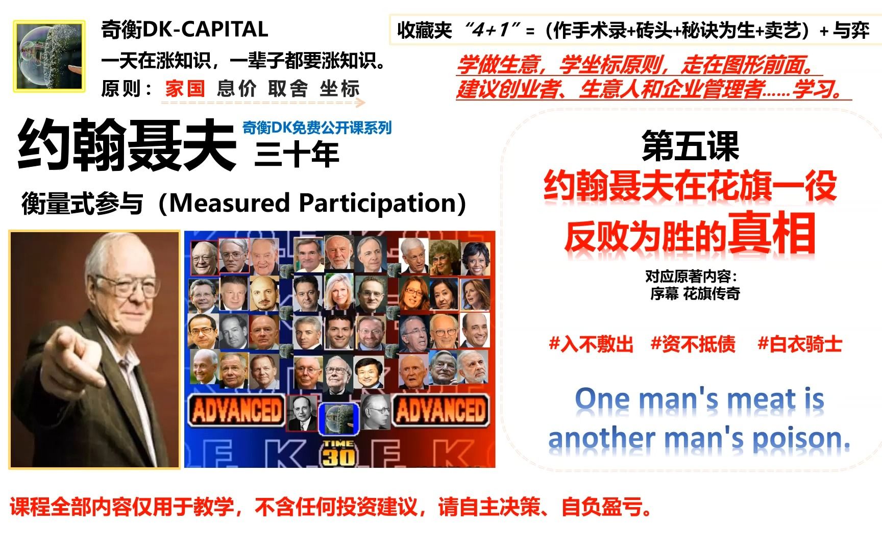 约翰聂夫在花旗一役反败为胜的真相【奇衡DK-聂夫三十年（5）】