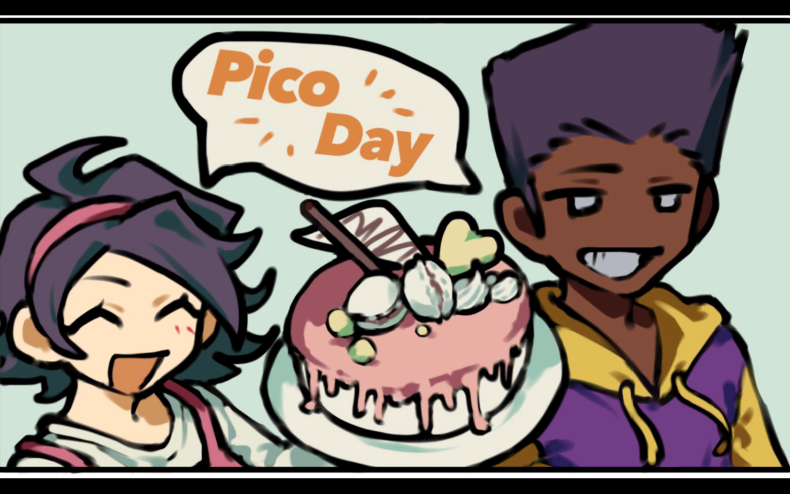 【pico’s school】一个pico day的小短漫