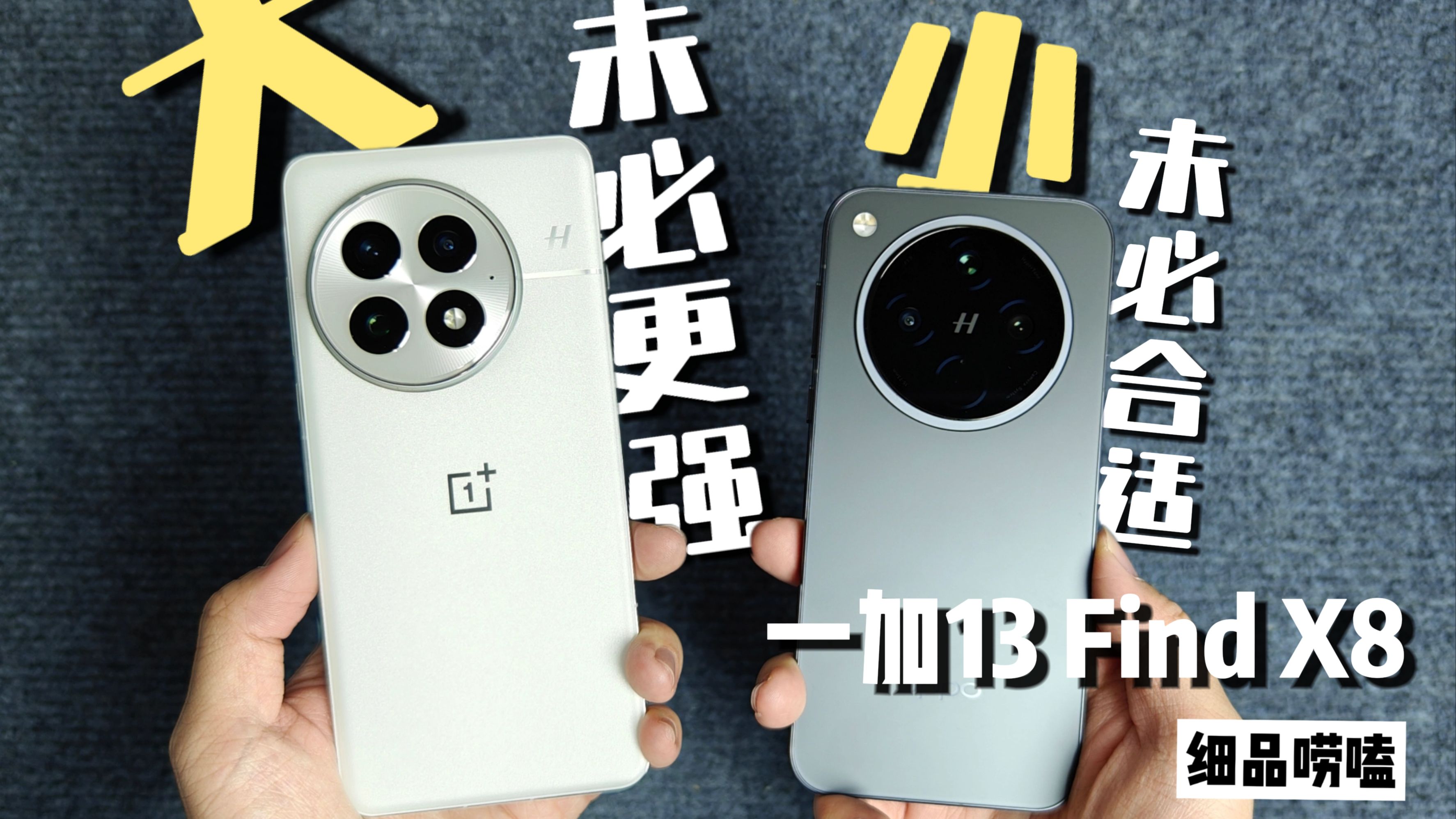 重度用户用真实体验告诉你 一加13和Find X8怎么选——【细品唠嗑】