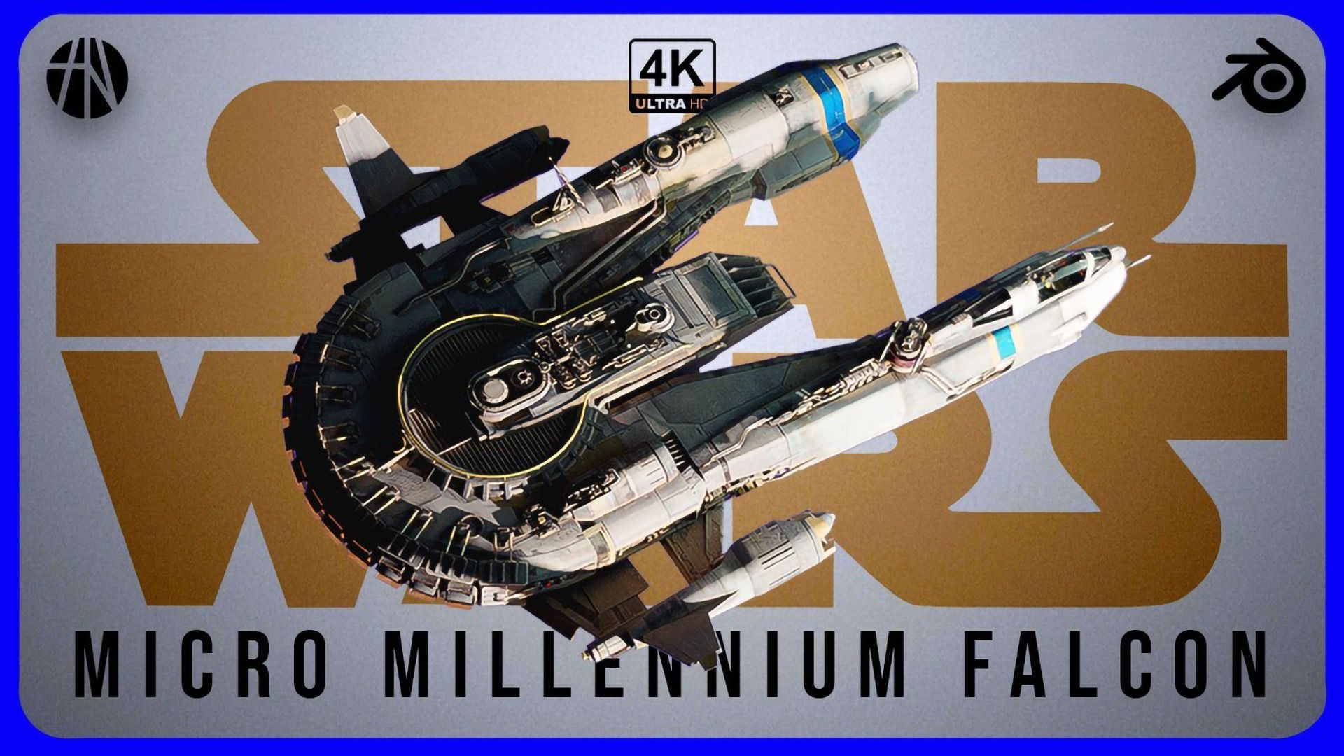 Blender当千年隼遇上F-14：太空“信使”飞船的颠覆设计