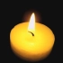 【钟表走动声】蜡烛微光背景丨助眠丨学习专注丨白噪音