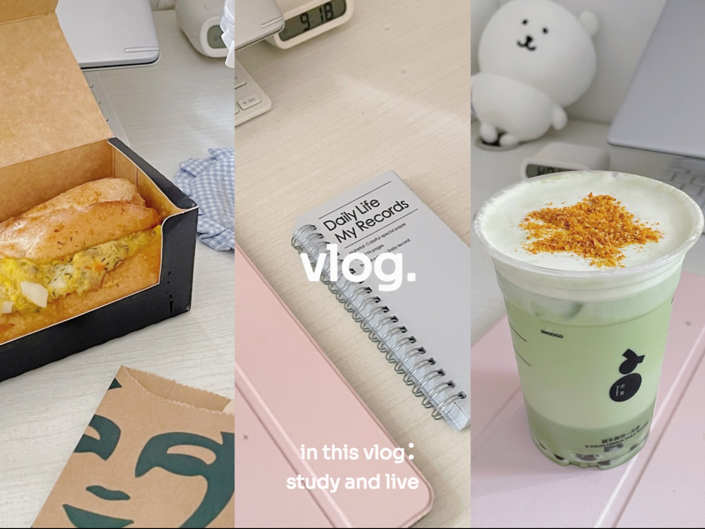 ʚvlogɞ宅家备考日记ᵕ̈学习让没那么有趣的东西变得格外有趣^学欲不稳但食欲很稳｜总要买点东西哄自己开心｜虽然学的一般但是很擅长夸自己｜吃了学了拆了的日常