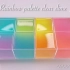 【Emiko Ffujio】?彩虹透明调色板史莱姆?Rainbow palette clear slime