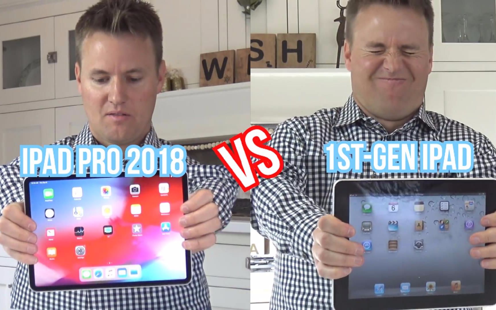 18 新款ipad Pro Vs 初代ipad 掰弯测试 开箱即掰 初代完胜 哔哩哔哩 つロ干杯 Bilibili