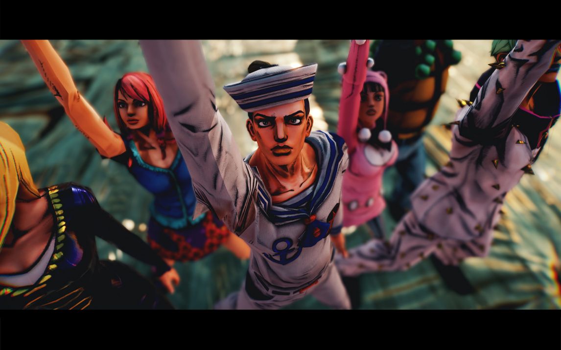 活动【jojolion/mmd】定助 康穗 与东方家成员的 elect