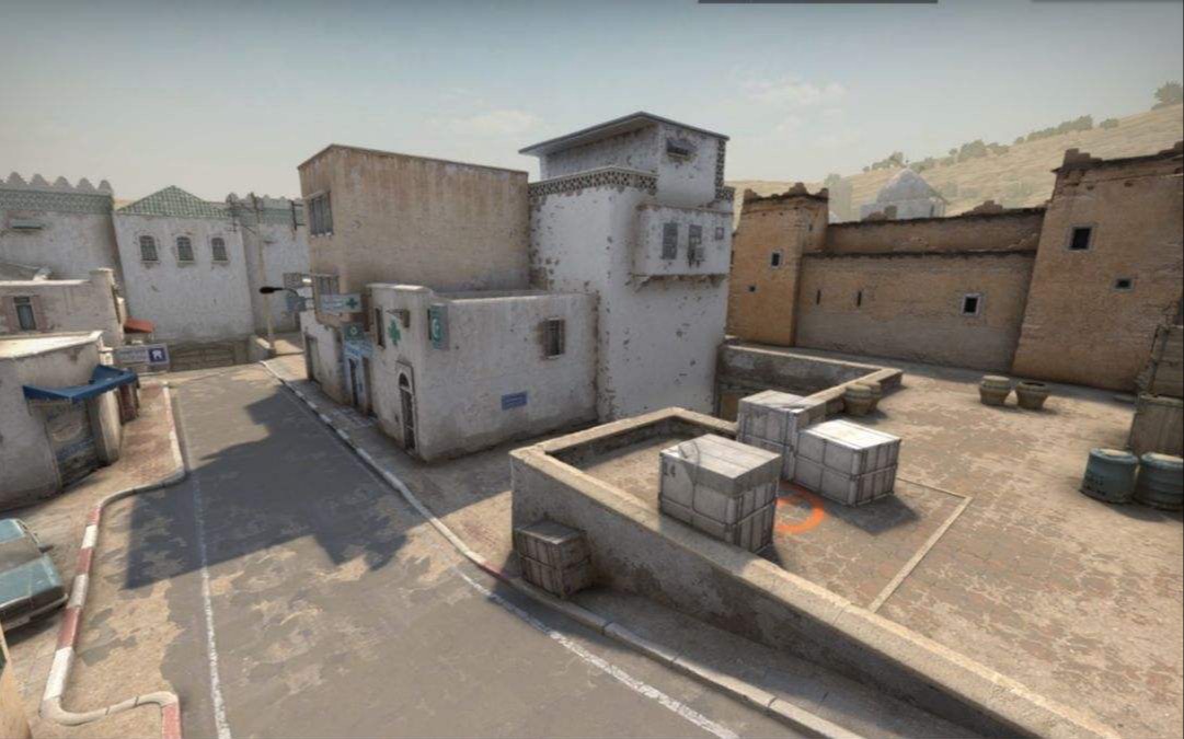 Dust2 1炙热沙城2中路烟雾教程 哔哩哔哩 bilibili