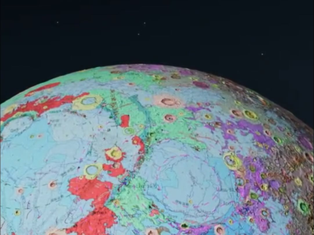 我国发布全球首套高精度月球地质图集，中英文双语，含说明书