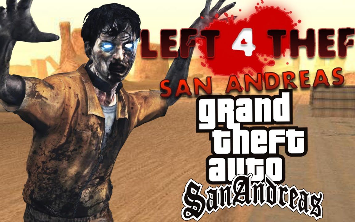 gta圣安地列斯求生之路丧尸mod