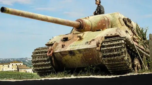 Martin Kovac 4K / Takom~WW2德军猎虎式驱逐战车模型制作~完结篇（1/35）