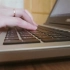 笔记本电脑、手、键盘---视频素材第72期（免版权）