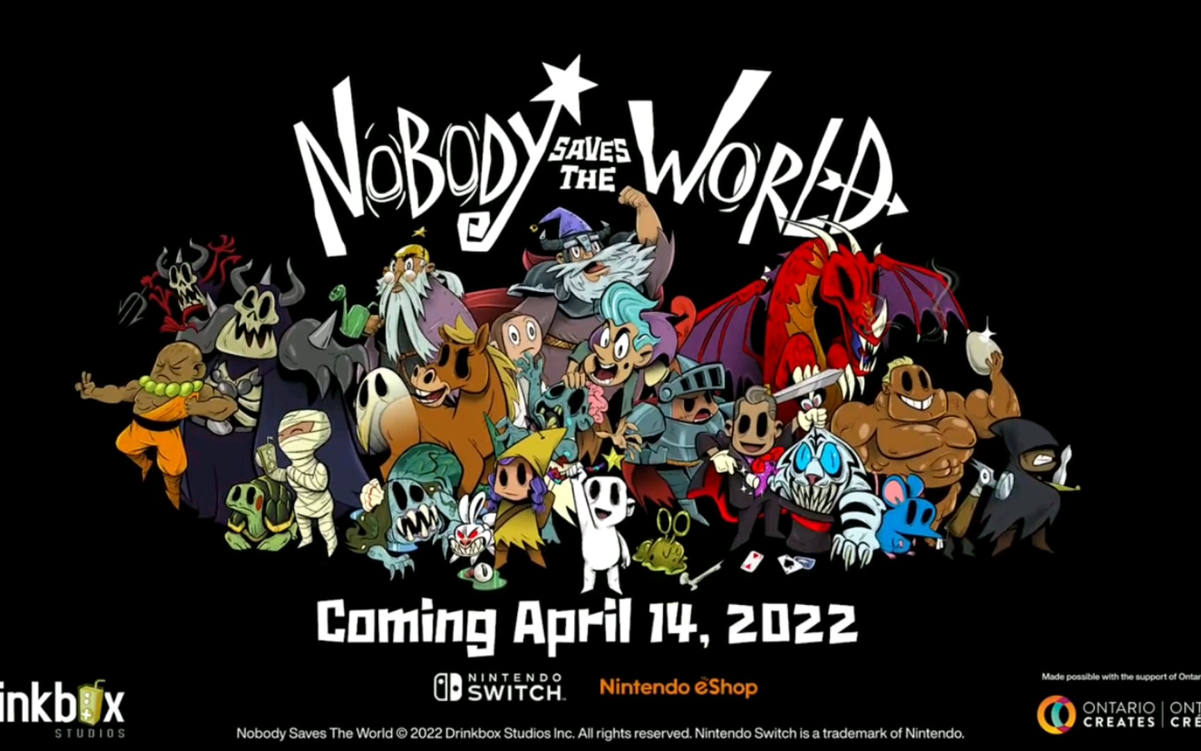 Switch每日情报】《无名小卒拯救世界(Nobody Saves The World)》+ ...