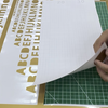 刻字贴转移膜的使用方法