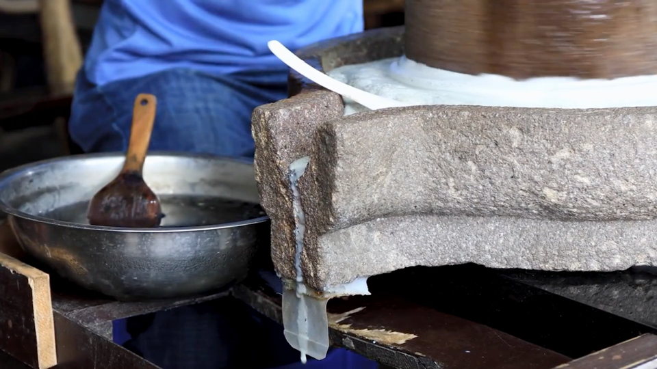 【空镜素材】手工石磨