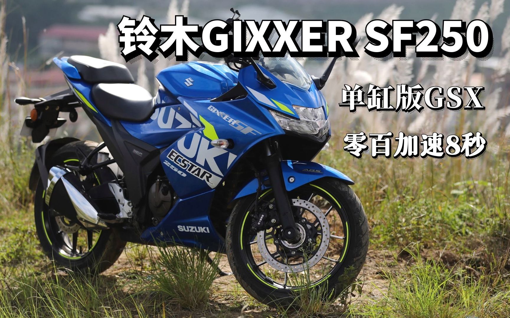 还在期待铃木GSX250R新款吗？不如先看看GIXXER SF250！更快更猛