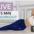魔鬼帕梅拉15分钟全方位腹肌训练直播讲解，可以锻炼到上腹肌，下腹肌还有侧腹肌，不需要设备也没有休息，在瑜伽垫上就能完成，