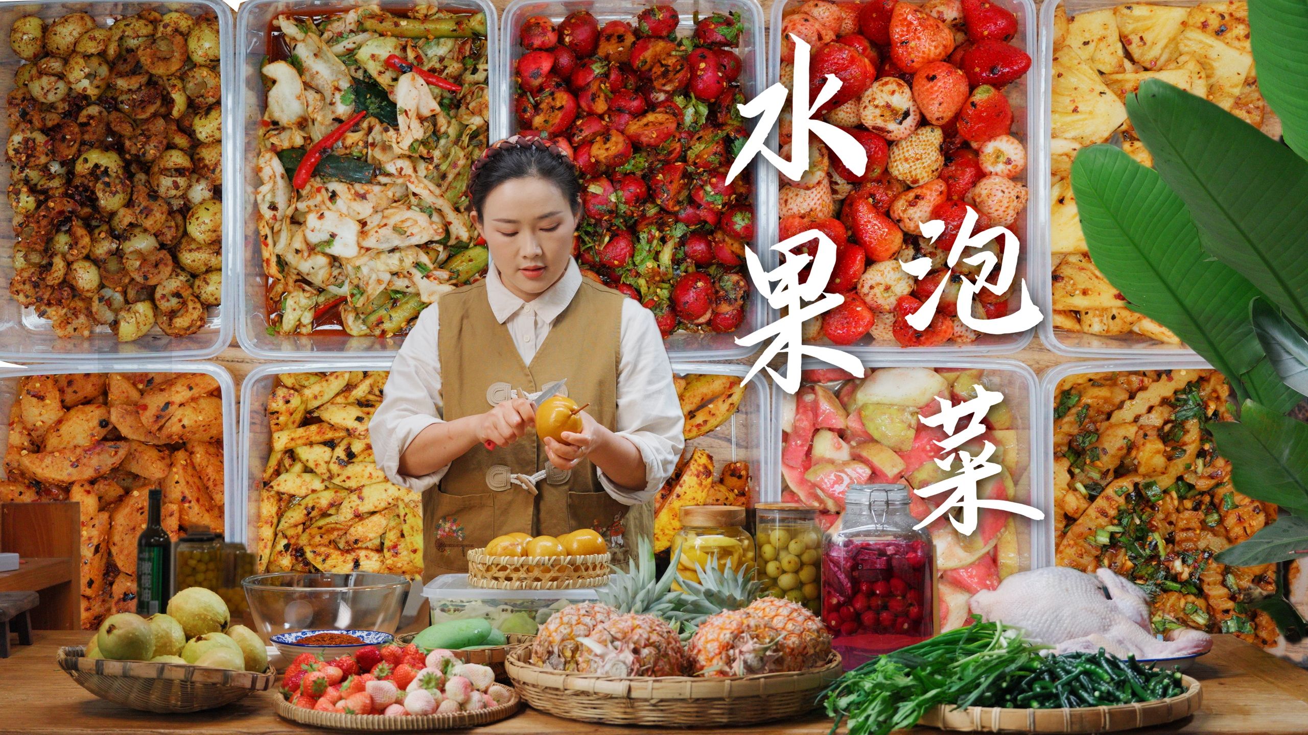 水果泡菜，专属云南人的夏日开胃“零食”【滇西小哥】
