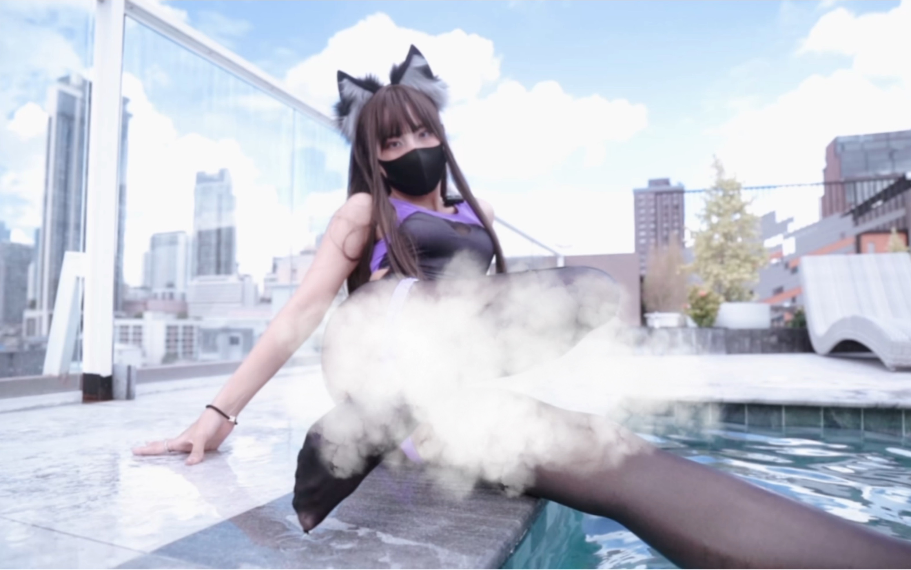 [Professional Nurse Sansui Zi] Legs are longer than my life, no kidding!